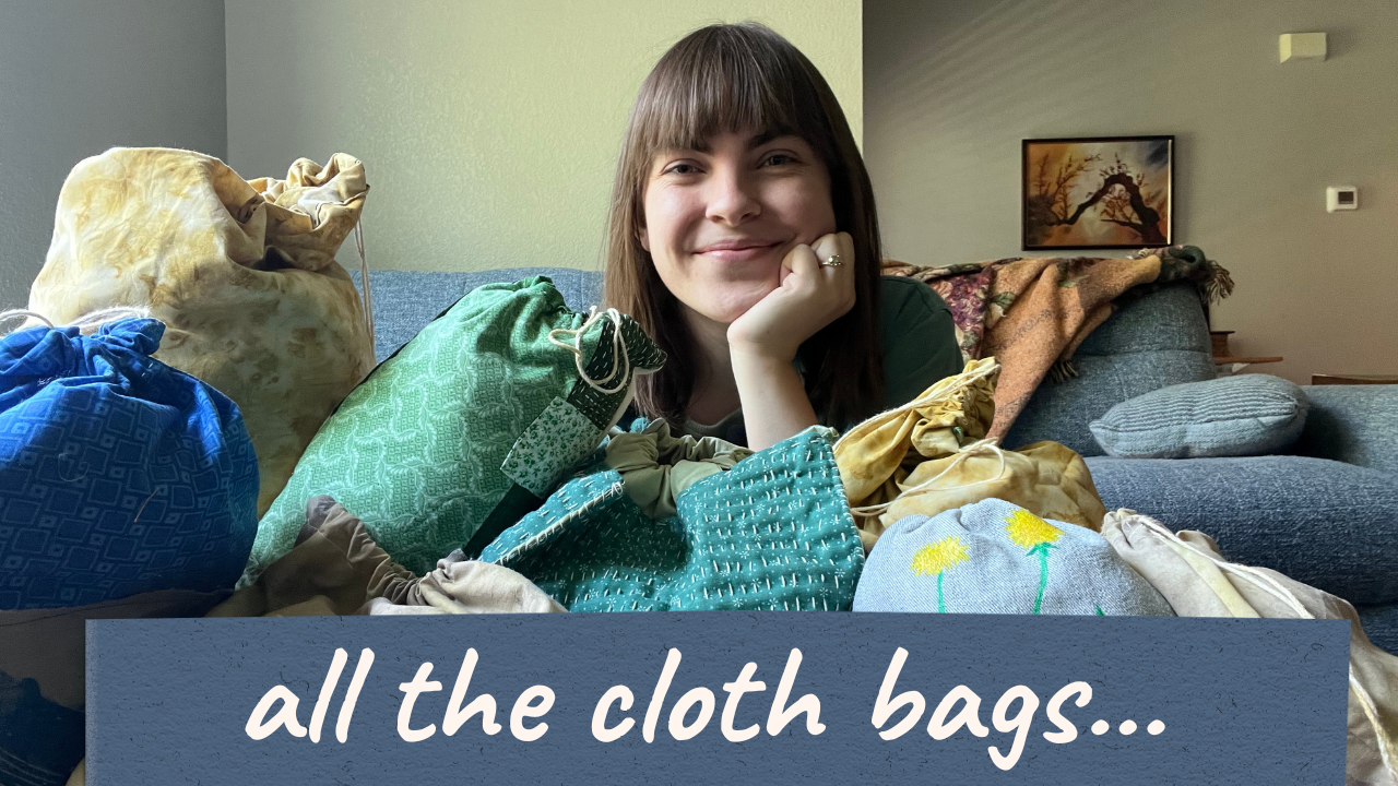 Photo of YouTube thumbnail showing all the bags.